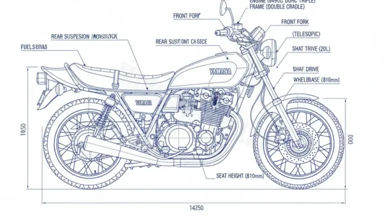 Yamaha XS 850 – 4E2 Service Data: Oil, Battery & Specs