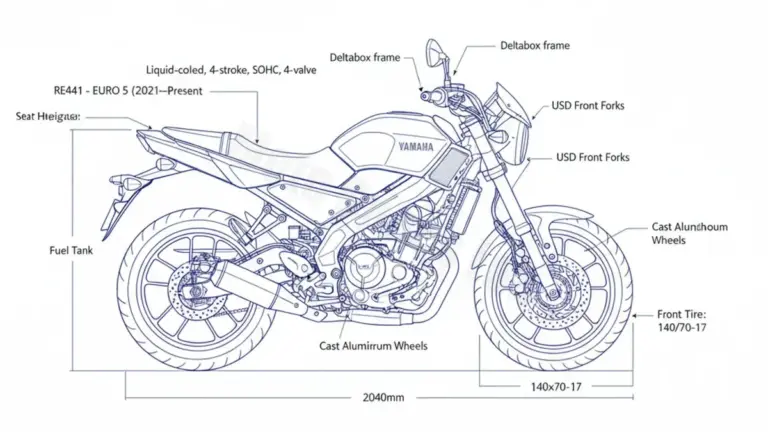 Yamaha XSR 125 (EURO 5) – RE441 Technical Review & Maintenance Guide