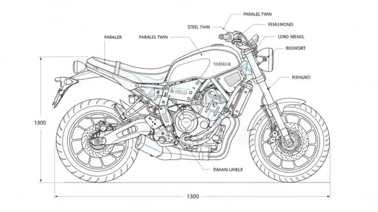 Oil & Tires: Yamaha XSR 700 (EURO 5) – RM36/37 Technical Specifications