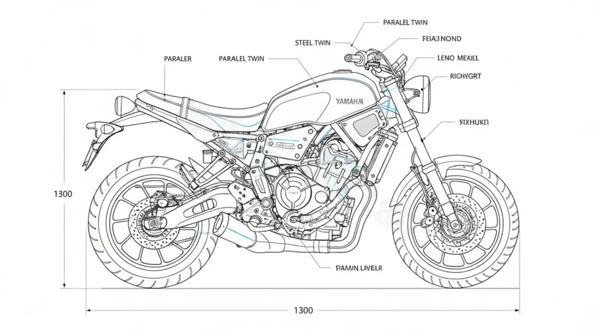 Oil & Tires: Yamaha XSR 700 (EURO 5) - RM36/37 Technical Specifications