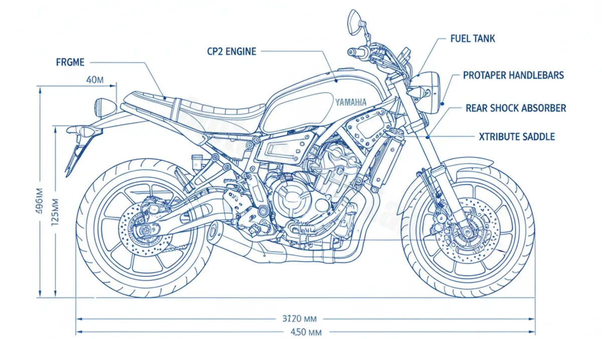 Review: Yamaha XSR 700 XTribute (Euro 5) - RM36/22 (2021 – Present) Specs & Features