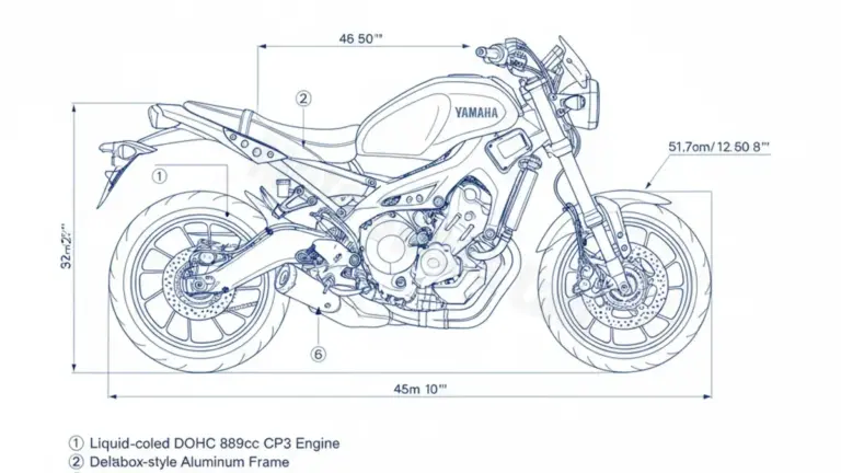Yamaha XSR 900 – XSR900/25 Maintenance: Recommended Oil & Tires