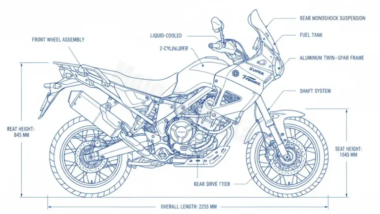Yamaha XT 1200 Z SUPER TÉNÉRÉ – DP01 Maintenance Schedule & Torque Settings