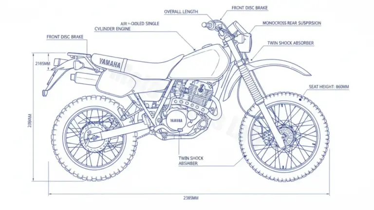 Review: Yamaha XT 350 – 55V (1985 – 2000) Specs & Features