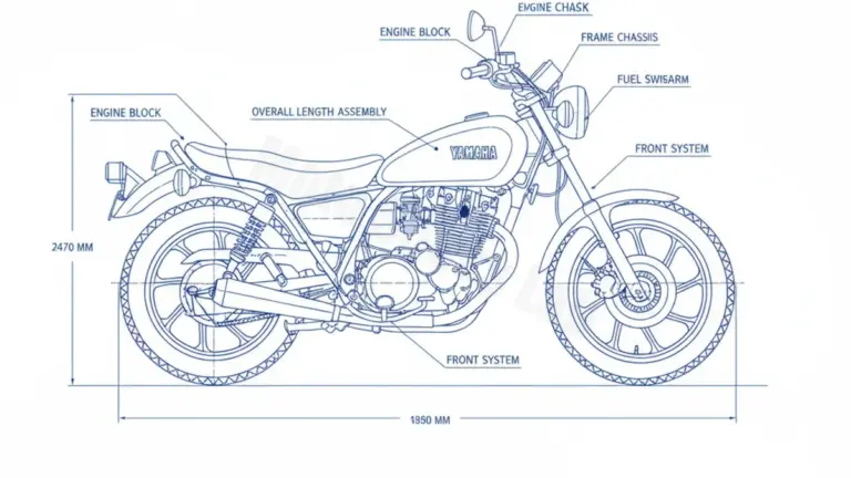 Yamaha XV 500 SE SPECIAL – 26R Service Guide: Oil Level & Tire Specs