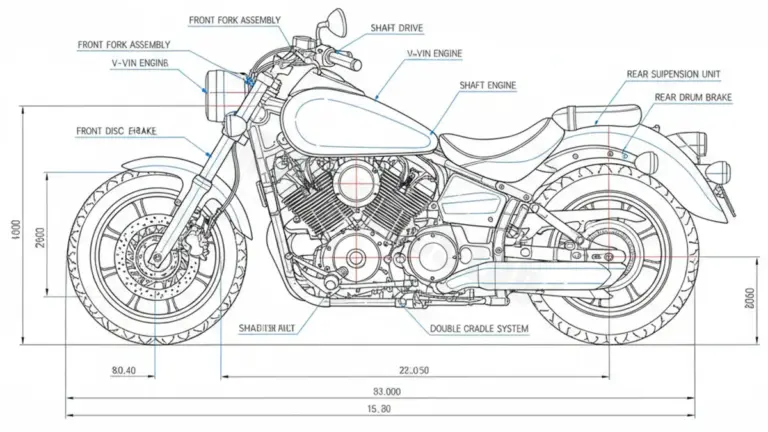 Yamaha XVS 1100 A DRAG STAR CLASSIC – VP16 Specs: Engine Oil, Gap & Tire PSI