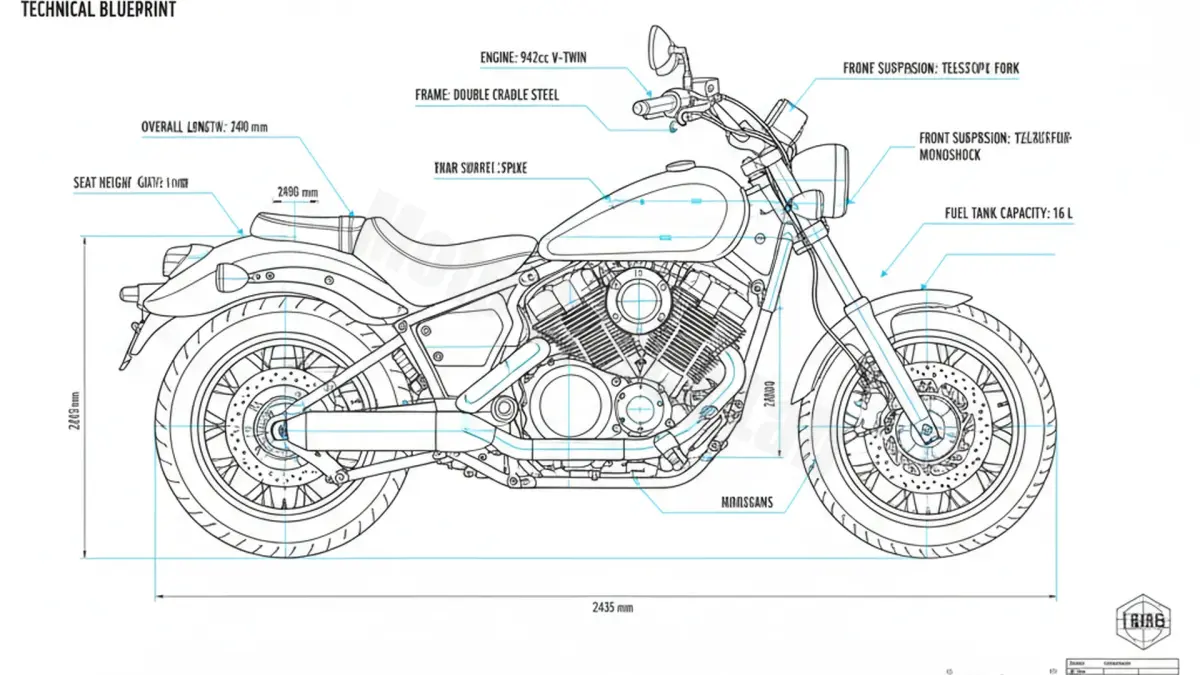 Yamaha XVS 950 A MIDNIGHT STAR - VN02 Workshop Data: Fluids, Plugs & Tires