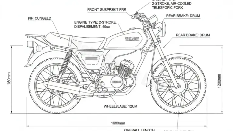 Review: Yamaha YE 50 BREEZE – 4RC (1993 – 1996) Specs & Features