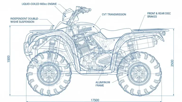 Yamaha YFM 660 GRIZZLY FWA – GRIZZ-660 (2002-2008) Factory Oil & Tire Pressure Data