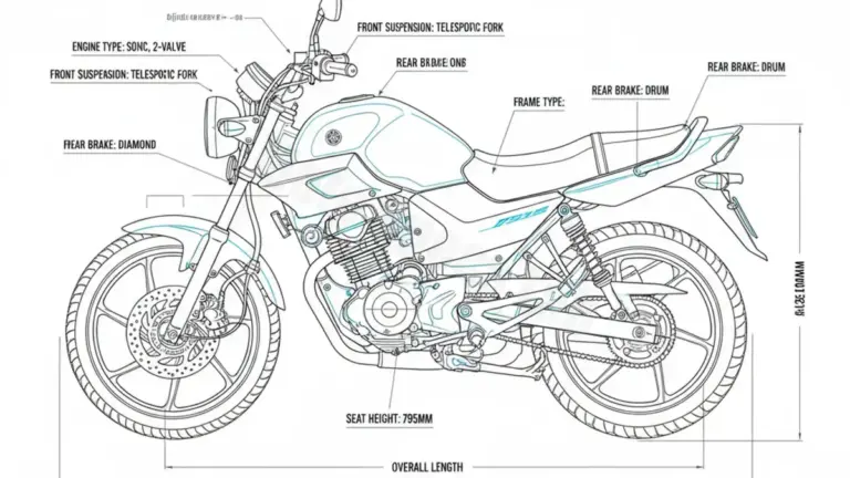 Yamaha YS 125 (EURO 4) – RE33 Specs: Oil Capacity & Tire Pressure