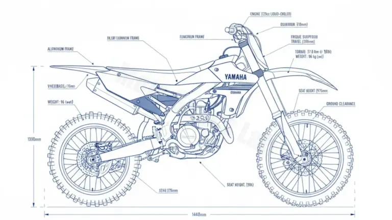 Yamaha YZ 125 – B4XJ Maintenance Schedule & Torque Settings