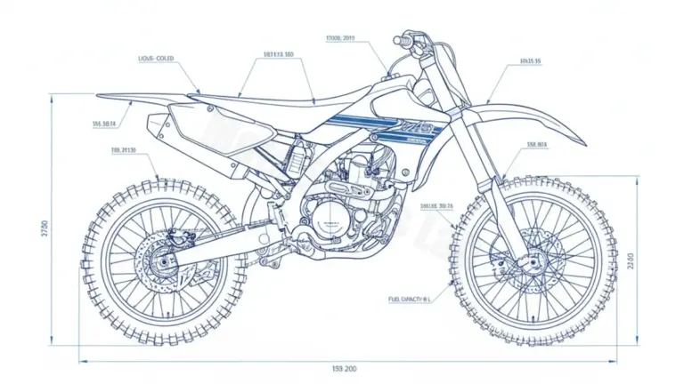 Yamaha YZ 250 – CG23C/1SST (2015) Factory Oil & Tire Pressure Data