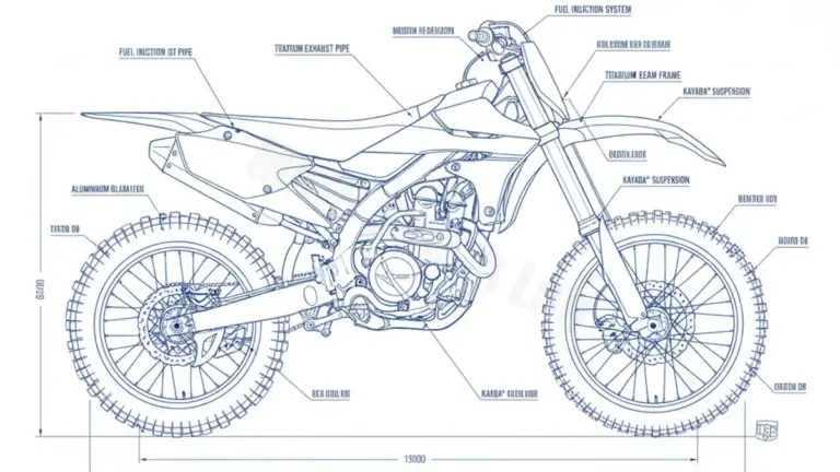 Yamaha YZ 450 F – CJ18C/1SL6 (2015) Factory Oil & Tire Pressure Data