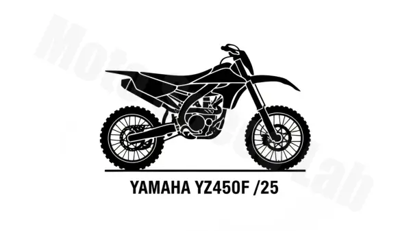 Yamaha YZ 450 F - YZ450F/25 (2025) Factory Oil & Tire Pressure Data specs