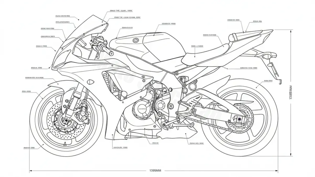 Yamaha YZF-R1 - RN01 Service Data: Oil, Battery & Specs specs