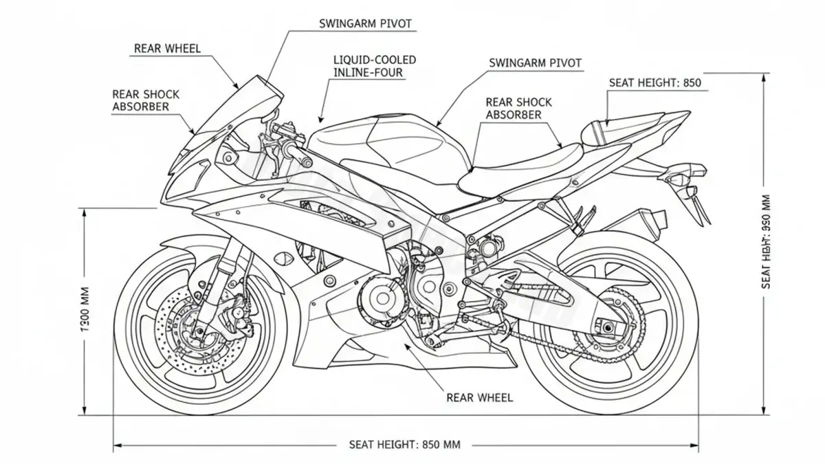 Yamaha YZF-R6 - RJ111 Full Specifications & Ownership Data specs